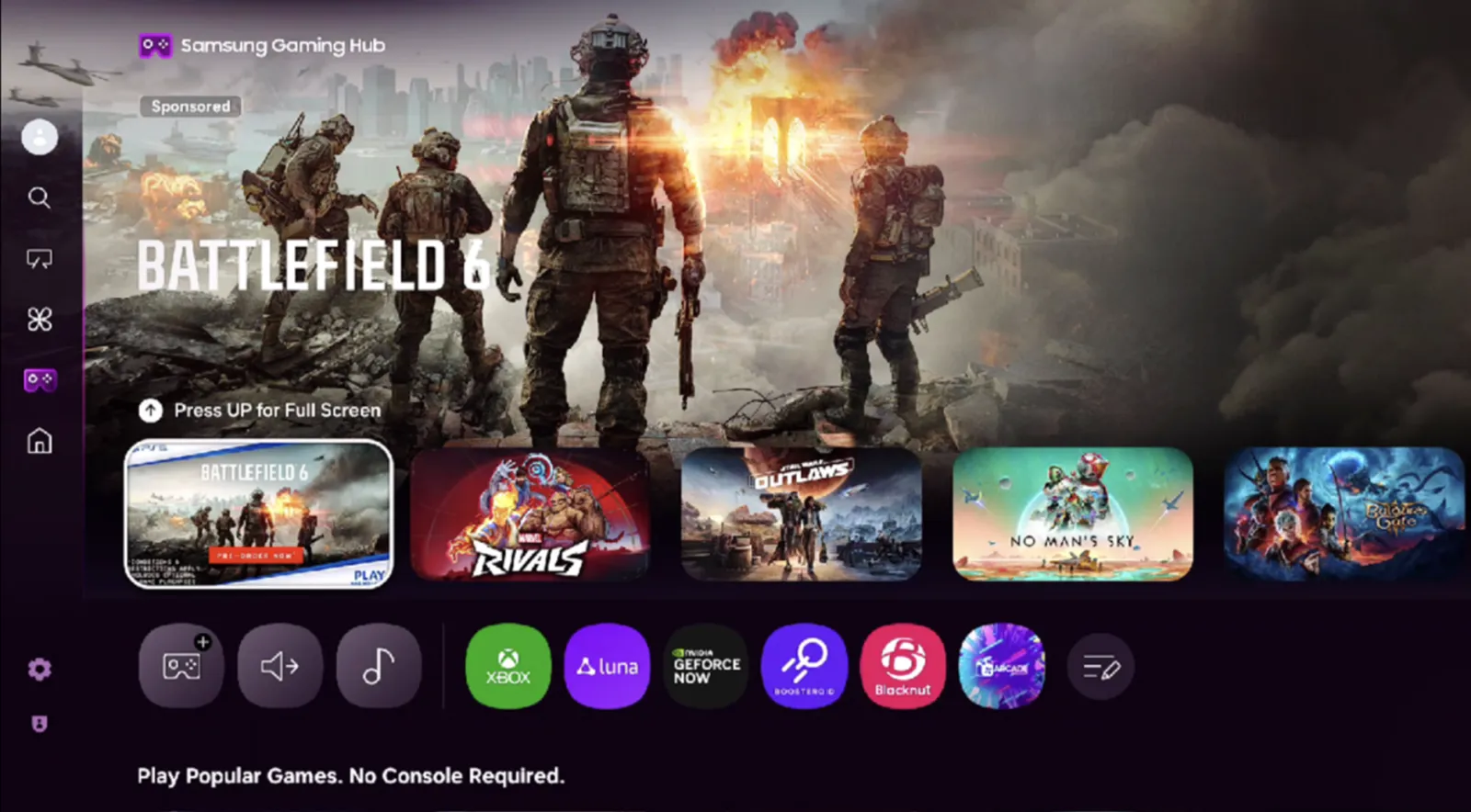 Samsung Gaming Hub